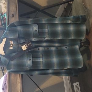Smartwool button down wool shirt jacket